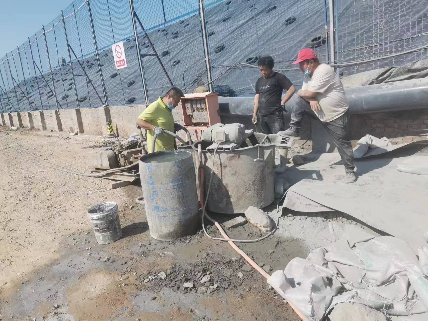 排湖风景区袖阀管注浆